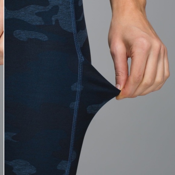 Lululemon Speed Tight Luxtreme Camo Oil Slick Blue 6 - Picture 6 of 16